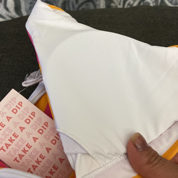 Dippin Daisys Carnival Striped Bikini Top - Picture 7 of 7